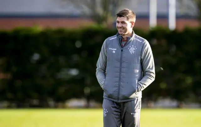 Rangers boss Steven Gerrard