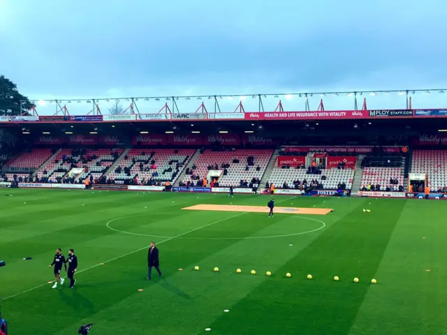 Bournemouth pitch