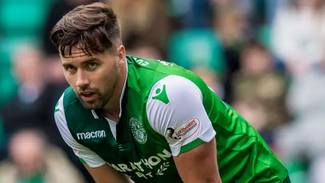 Darren McGregor is back at the heart of the Hibs defence