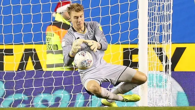 QPR keeper Joe Lumley