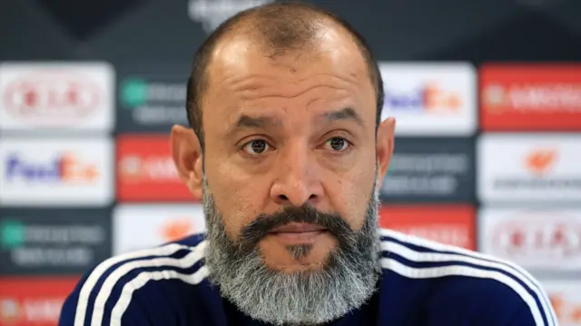 Wolverhampton Wanderers manager Nuno Espirito Santo