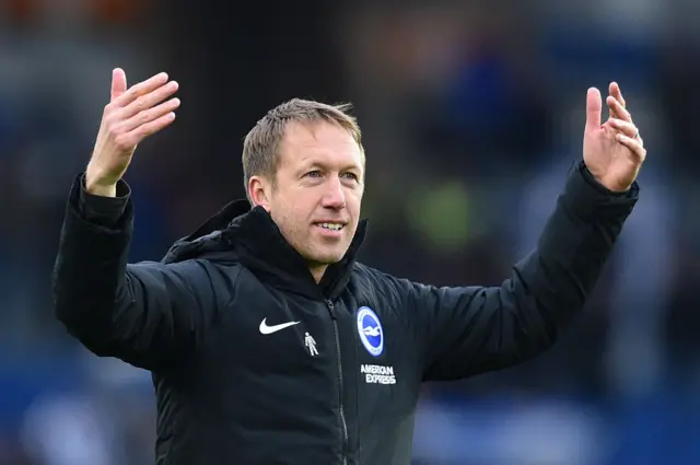 Brighton head coach Graham Potter