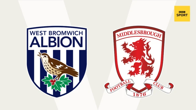 West Brom v Middlesbrough