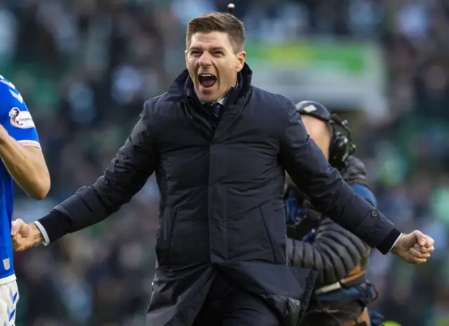 Rangers manager Steven Gerrard