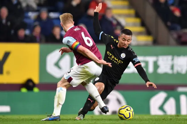 Burnley v Man City