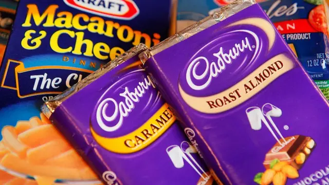 Kraft and Cadbury products in 2010