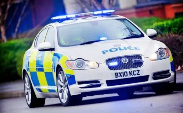 West Midlands Police car