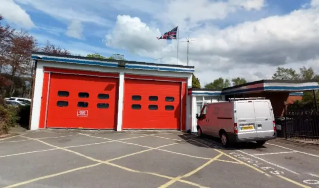 Sandbach fire station