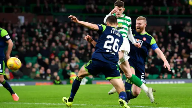 Ryan Christie's goal was his 16th of the season