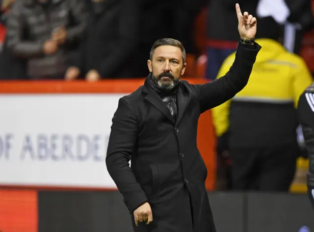 Aberdeen boss Derek McInnes