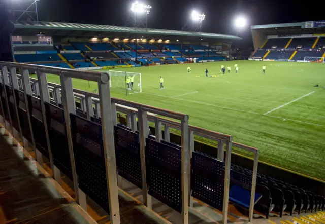 Kilmarnock's safe standing section