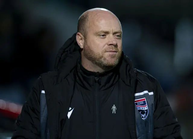 Ross County co-manager Steven Ferguson