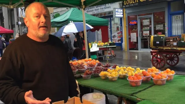 Market trader Tom Magrath