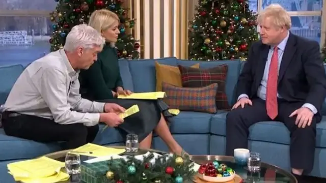 Boris Johnson on This Morning