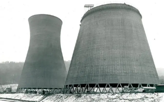 Cooling tower construction