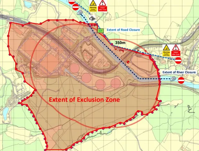 Exclusion zone