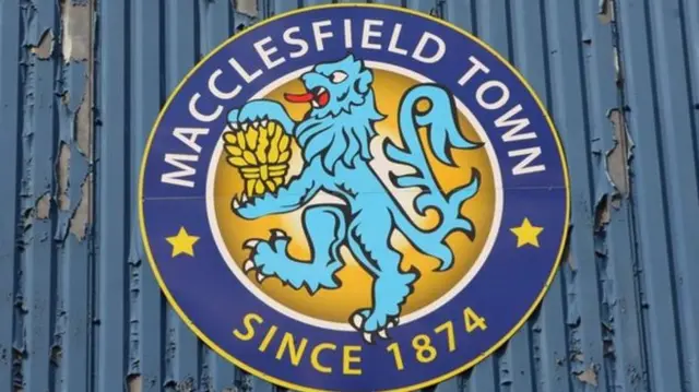 Macclesfield Town sign