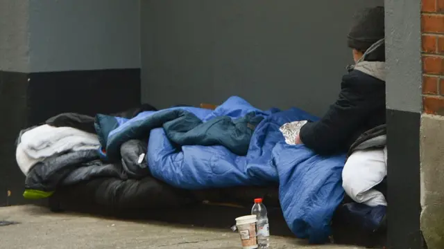 Homelessness man