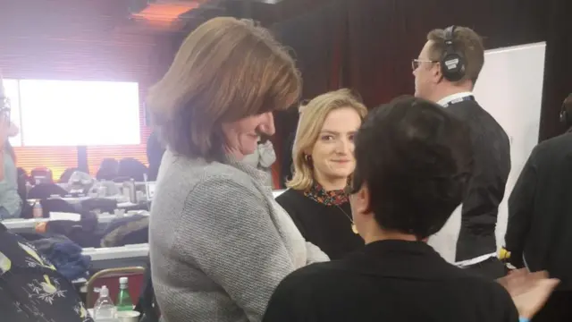 Nicky Morgan and Shami Chakrabarti