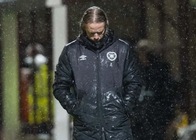 Hearts caretaker boss Austin MacPhee