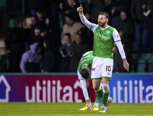 Hibernian's Martin Boyle