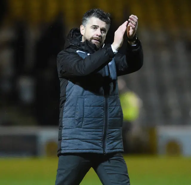 Motherwell boss Stephen Robinson