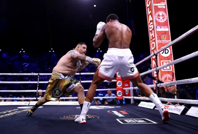 Andy Ruiz Jr and Anthony Joshua