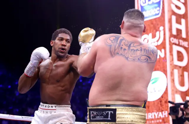 Anthony Joshua and Andy Ruiz Jr