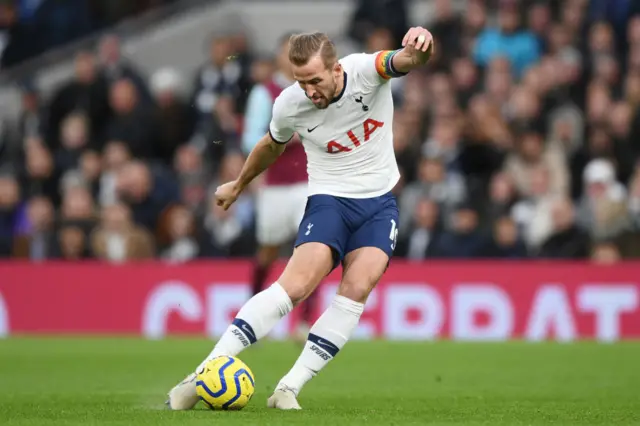 Tottenham striker Harry Kane