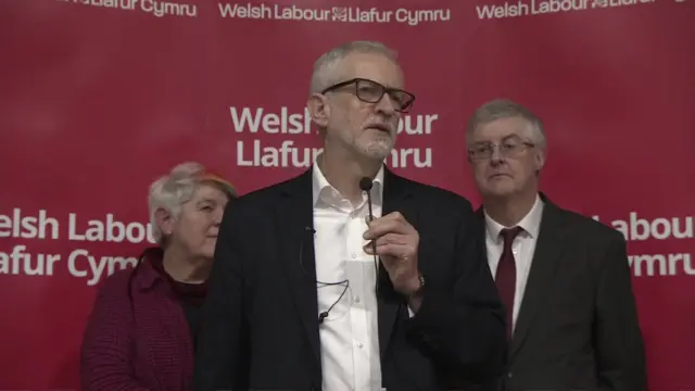 Jeremy Corbyn in Colwyn Bay