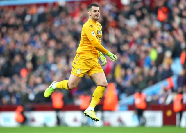 Aston Villa v Leicester