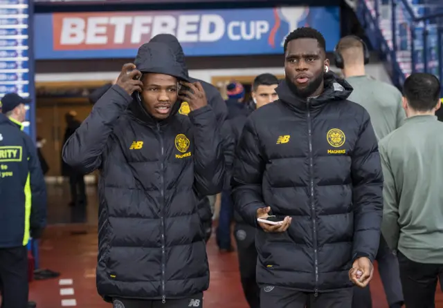 Boli Bolingoli and Odsonne Edouard