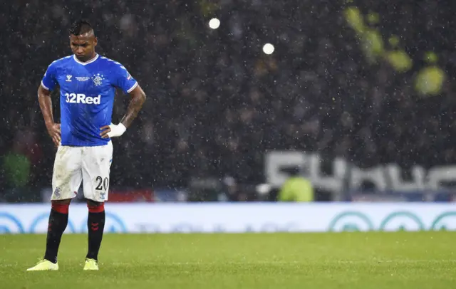 Rangers striker Alfredo Morelos