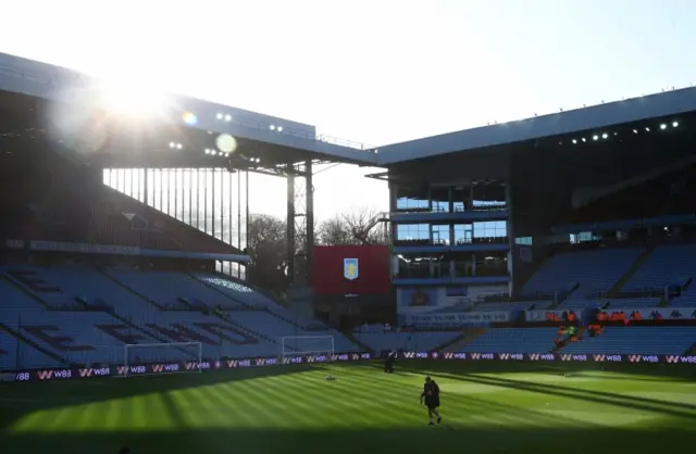 Aston Villa v Leicester