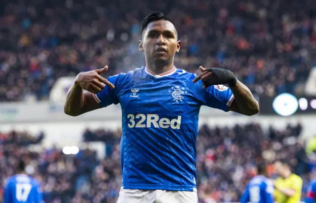 Alfredo Morelos has scored 25 goals already this season