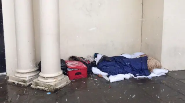 Homeless in Bath