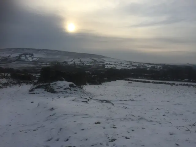 Foel Dyrch in the distance, Preseli Hills