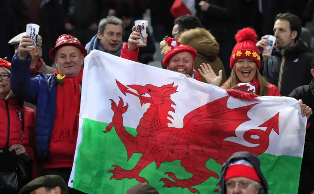 Welsh fans