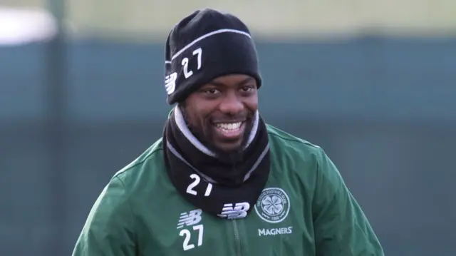 Celtic midfielder Youssouf Mulumbu