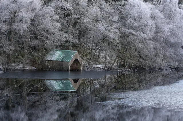 Loch Ard in the Trossachs National Park