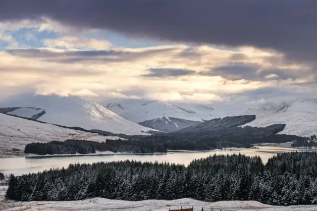 Loch Tulla in Scotland