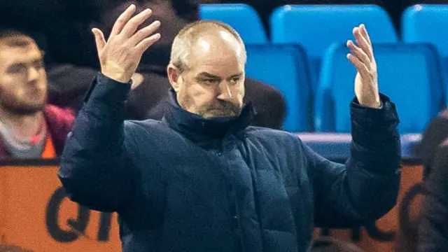 Kilmarnock manager Steve Clarke
