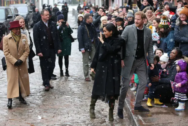 Duke and Duchess of Sussex in Bristol