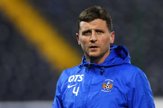Kilmarnock defender Alex Bruce