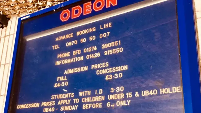 Odeon sign