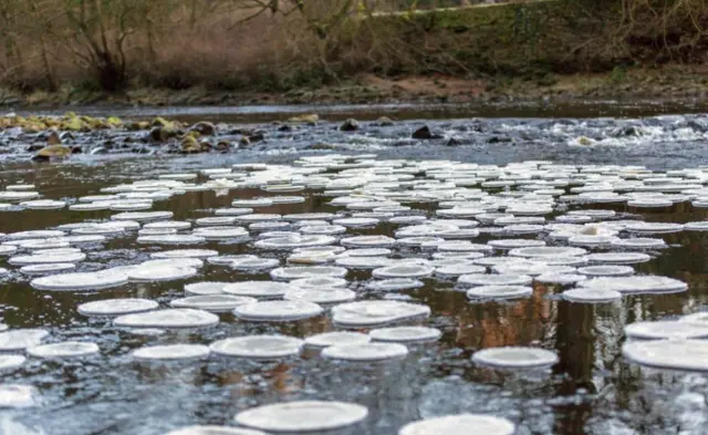 Ice pancakes