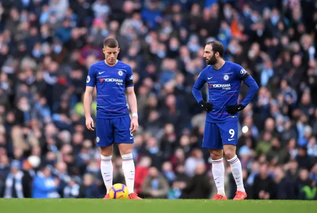 Ross Barkley and Gonzalo Higuain