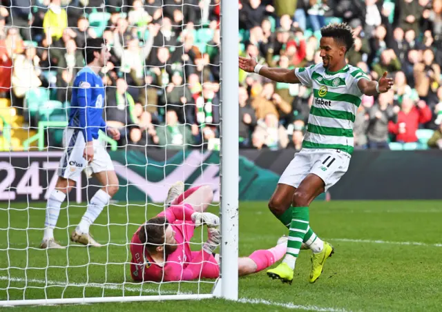 Scott Sinclair celebrates