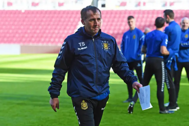 Auchinleck Talbot manager Tommy Sloan