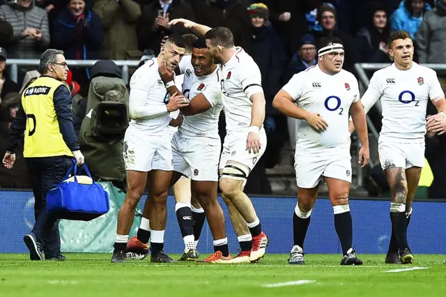 England celebrations